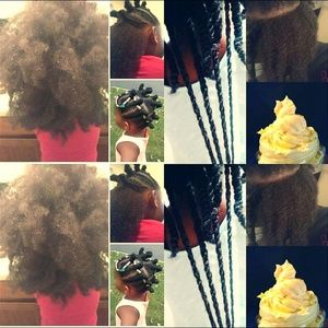 Whipped Shea Butter w/ essential oils for Hair